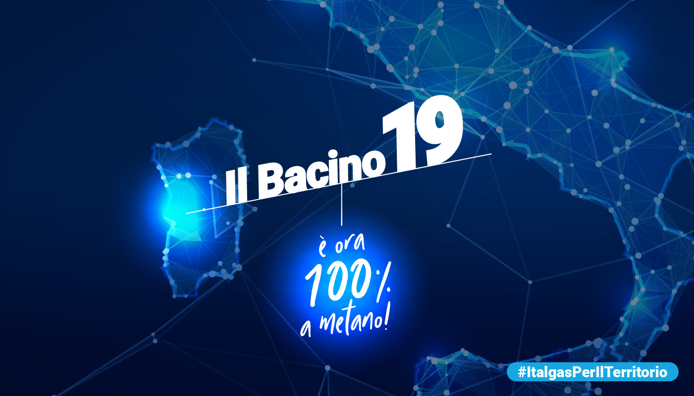 Sardegna: il Bacino 19 è il primo interamente metanizzato. In esercizio 100 chilometri di rete che servono sei comuni dell’oristanese