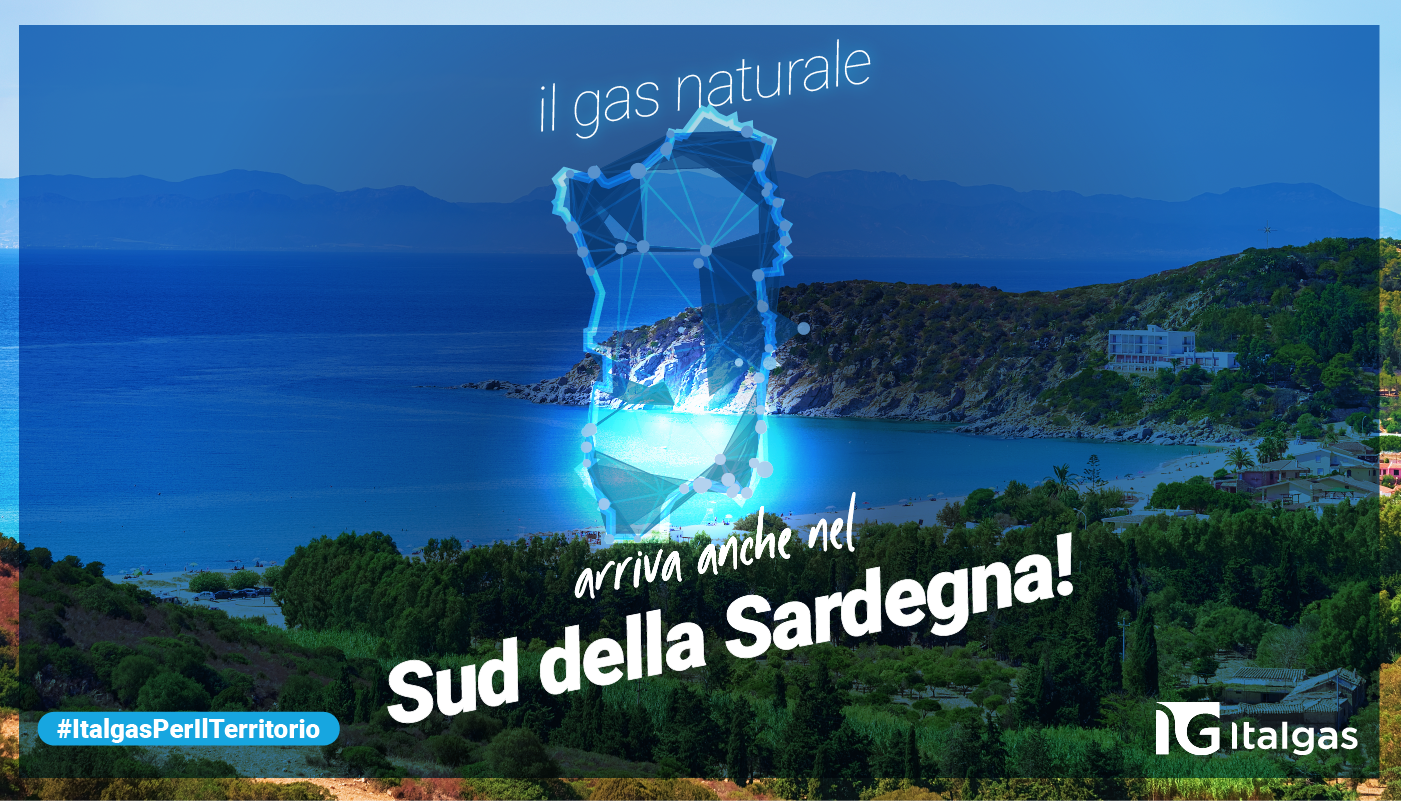 Il gas naturale arriva nel Sud della Sardegna: Medea mette in esercizio altri 130 km di reti native digitali nei bacini attorno a Cagliari