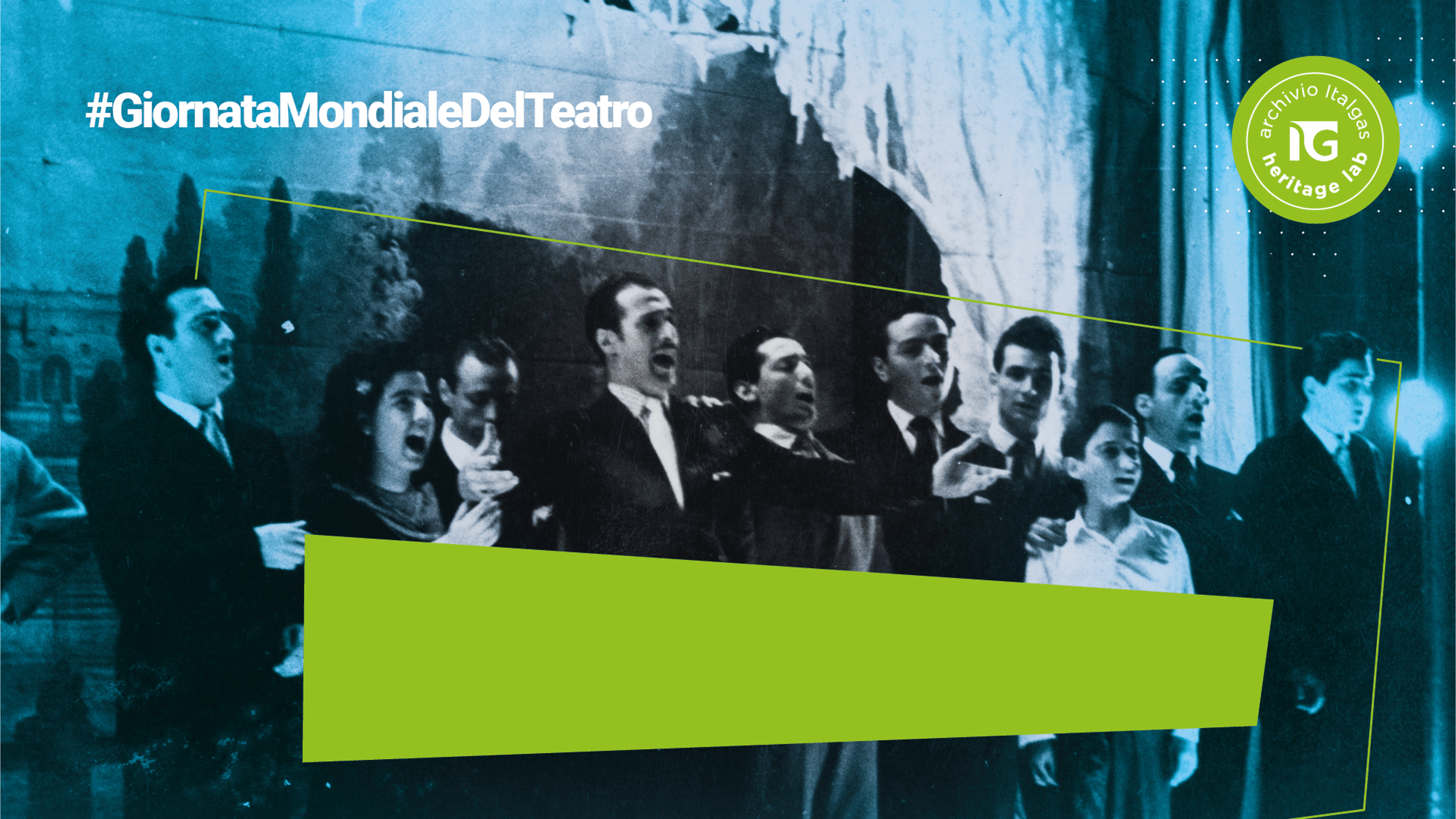 Giornata Mondiale del Teatro: un tuffo nel passato con le foto dell’archivio di Italgas